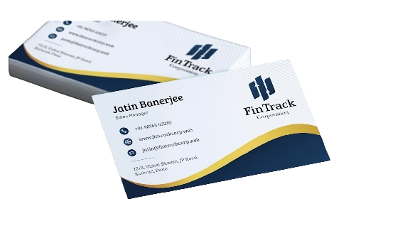 Visiting card sample